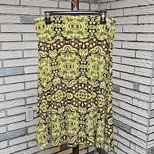 LuLaRoe Colorful Skirt Sz XL